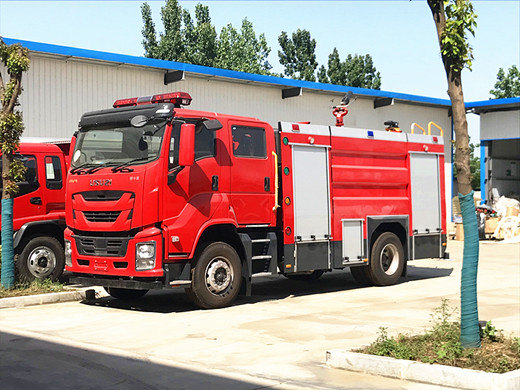 全新五十铃fvr国六8吨消防车介绍与厂家报价