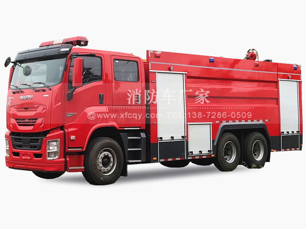 五十铃12-15吨水罐消防车