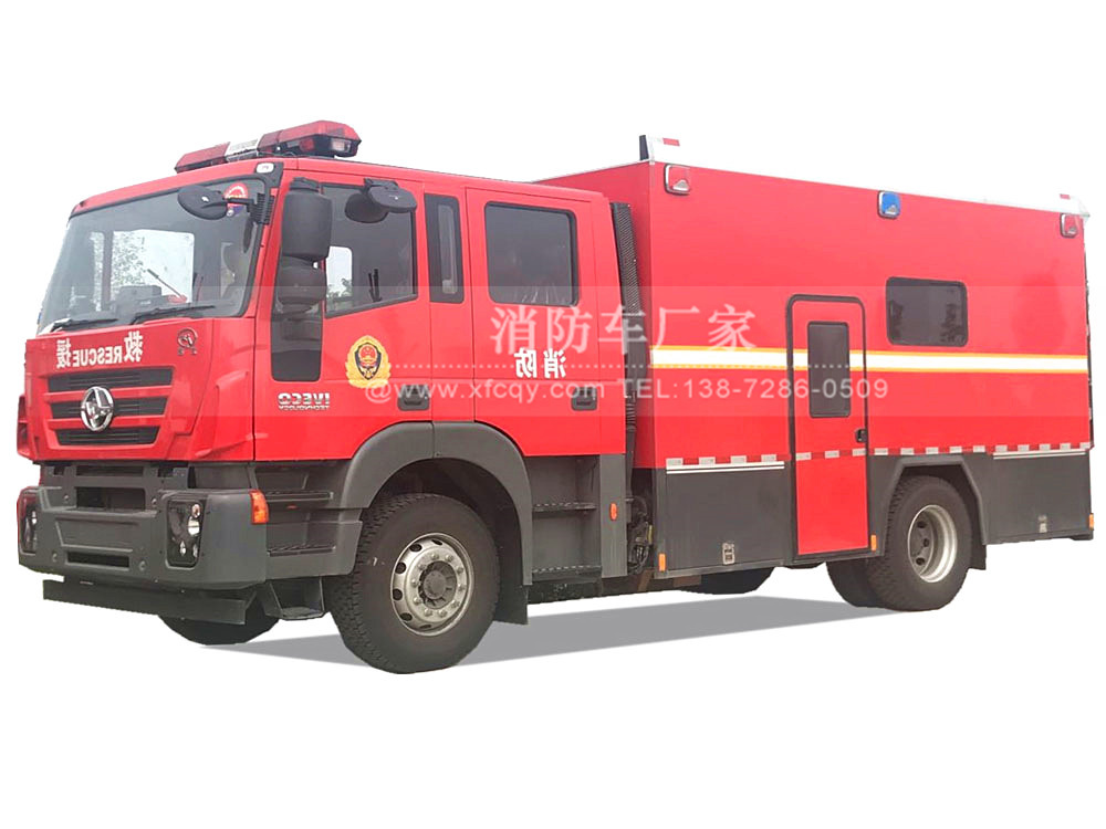 红岩器材消防车